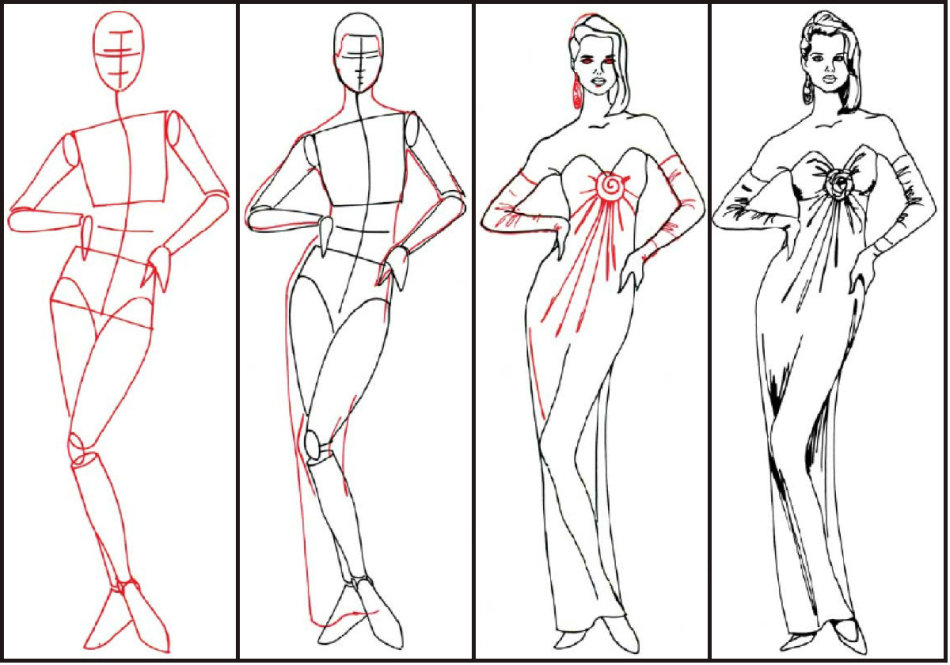 Уроки построение человека. Как поэтапно нарисовать человека в полный рост схема. Эскиз модели. Эскизы одежды. Фигура человека для рисования.
