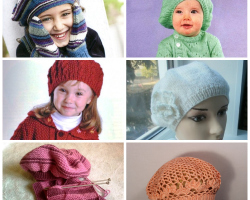 Béret à tricoter avec des aiguilles à tricot et au crochet pour les débutants: une description détaillée. Comment tricoter une femme et des enfants simples pour les débutants?