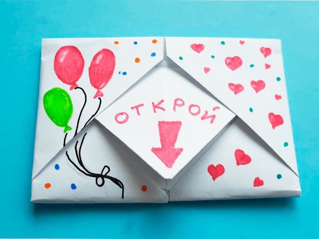How to make a birthday card-beautiful, light, simple, sweet, extraordinary: ideas, master classes