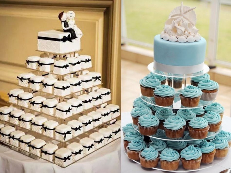Multi-Level signifie des gâteaux et des cupcakes