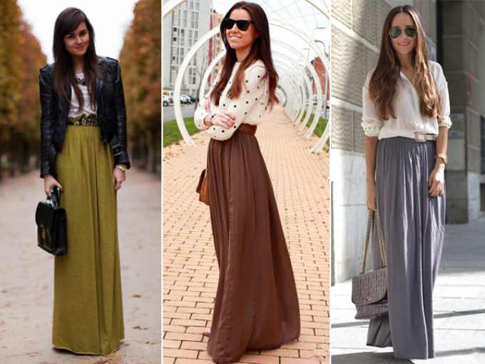 Dresses with skirt pants