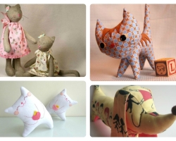 15 ideas of beautiful soft toys with your own hands. How is it easier to sew a soft toy?
