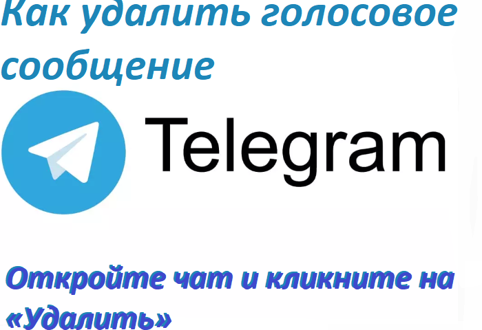 How to delete a voice message in a telegram? How to restore remote vocal messages in a telegram?