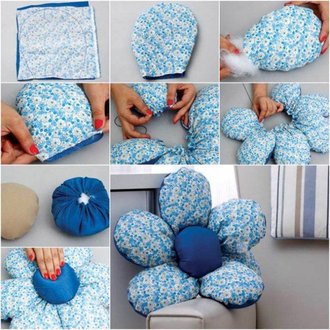 Декоративные подушки для детей своими руками