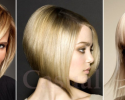 Tipos de cortes de cabello femenino para cabello medio, rizado, delgado y liso. ¿Cómo hacer un corte de pelo Havrosh, Bob, una escalera para el cabello medio?