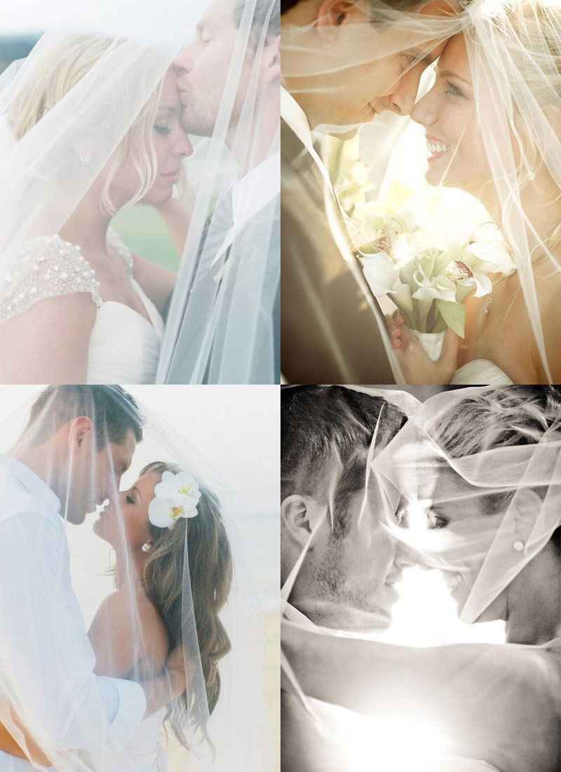 сделать красивые фото свадебные