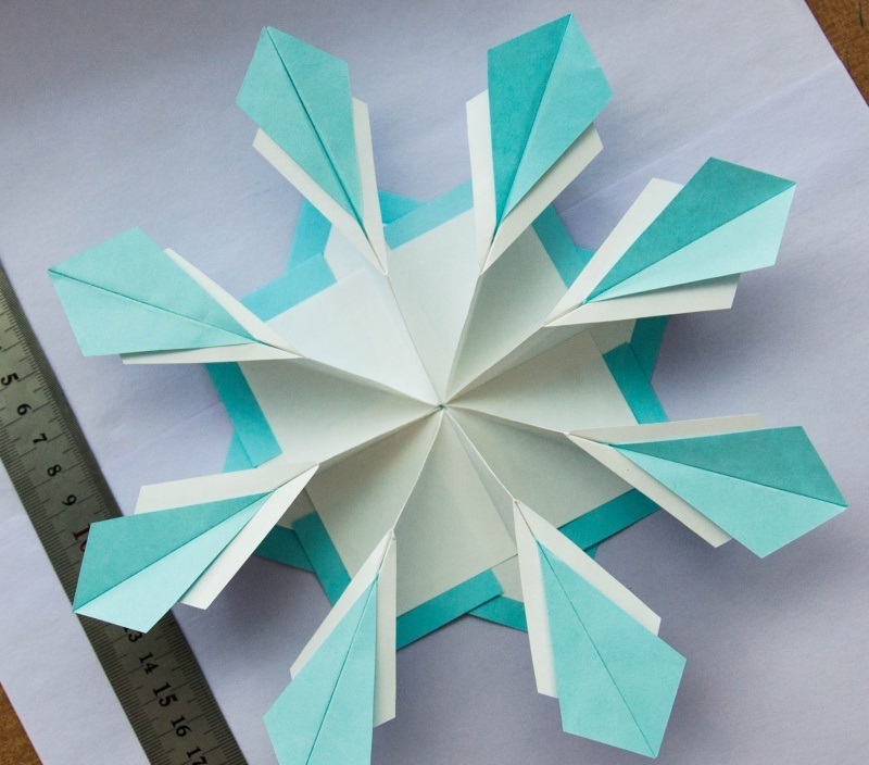 Snowflake Origami, photo 6