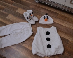 How to sew a snowman suit with your own hands for a boy?