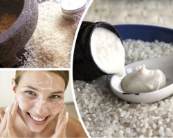 Rice face peeling or a way to achieve the perfect skin color: what advantages does it have, how does it act on the skin, how to cook at home?