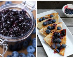 Was für köstlich in Blau zu kochen? Rezepte von Torten, Kuchen, Muffins, Muffins, Knödeln und Kuchen mit Blaubeeren