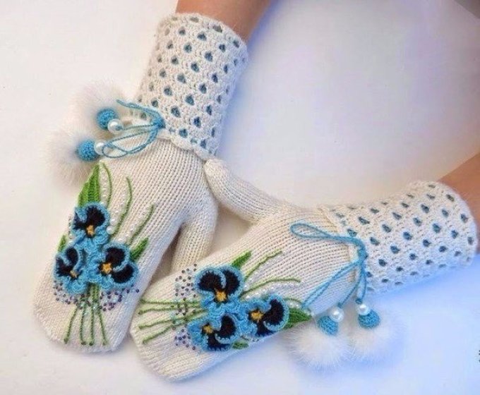 Πολύ όμορφα γάντια