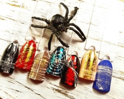 Gel-gel, web. How to use a spider web. Nail design with a spider gel: photo. A spider wewar gel on Aliexpress. How to make gel gel yourself?