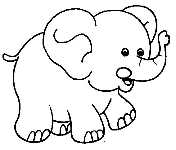 Elephant mobile stencil