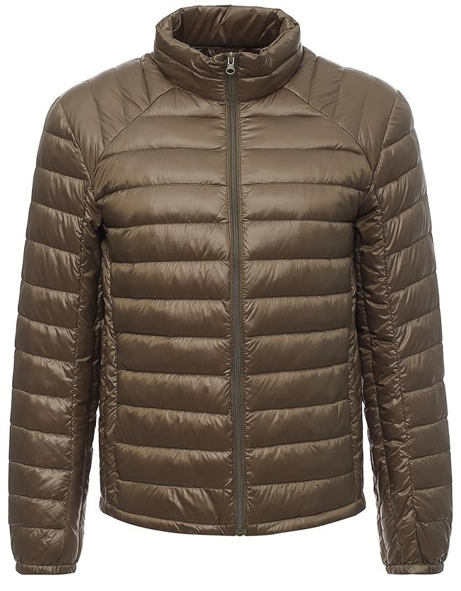 Yellow-green (khaki color) down jacket from Tom Farr
