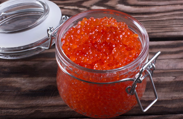 Caviar Pink Salmon Salmated στο σπίτι