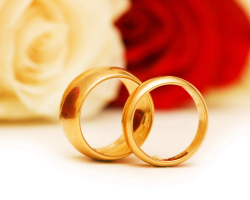 Pernikahan Emas - 50 tahun pernikahan. Selamat atas pernikahan emas dalam ayat dan prosa