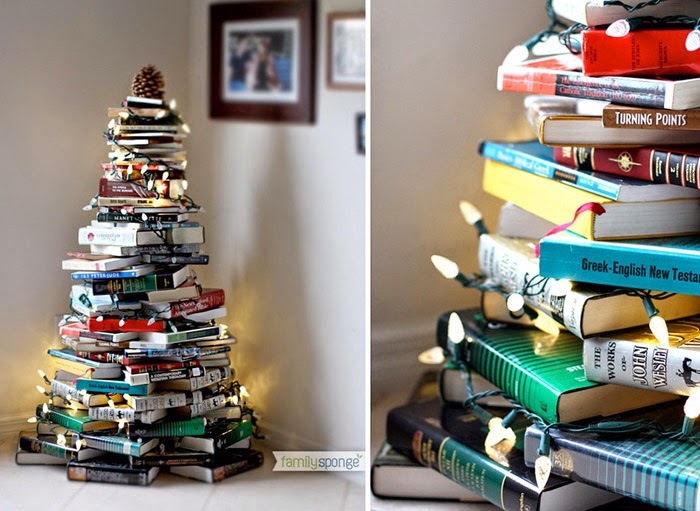 Albero di Natale originale dai libri