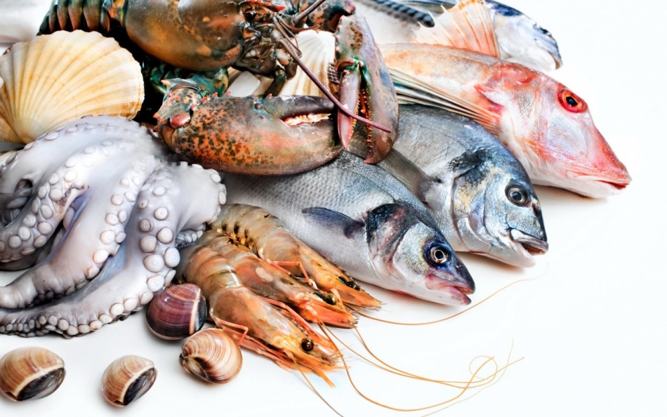 Морепродукты - низкокалорийные продукты питания