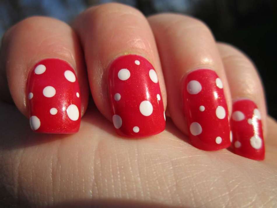 Ongles rouges