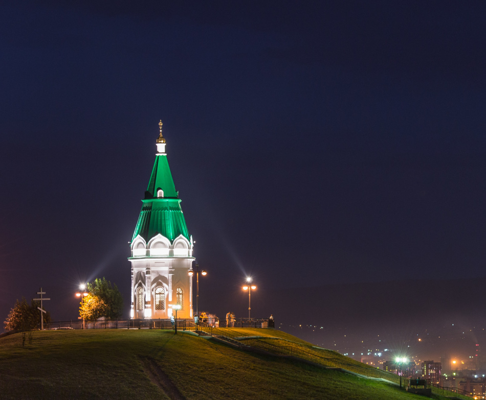 Chapelle Paraskeva Vendredi dans la ville de Krasnoyarsk