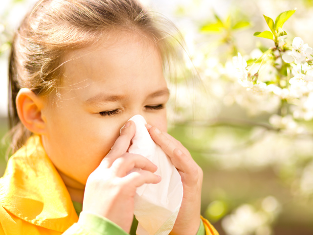 The child has allergies. What to do?