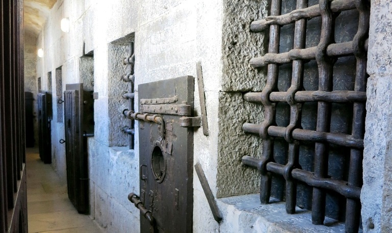 Penjara di Istana Doge, Venesia, Italia
