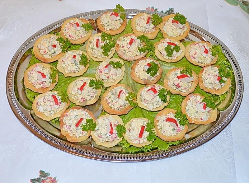 Crab Tartlets