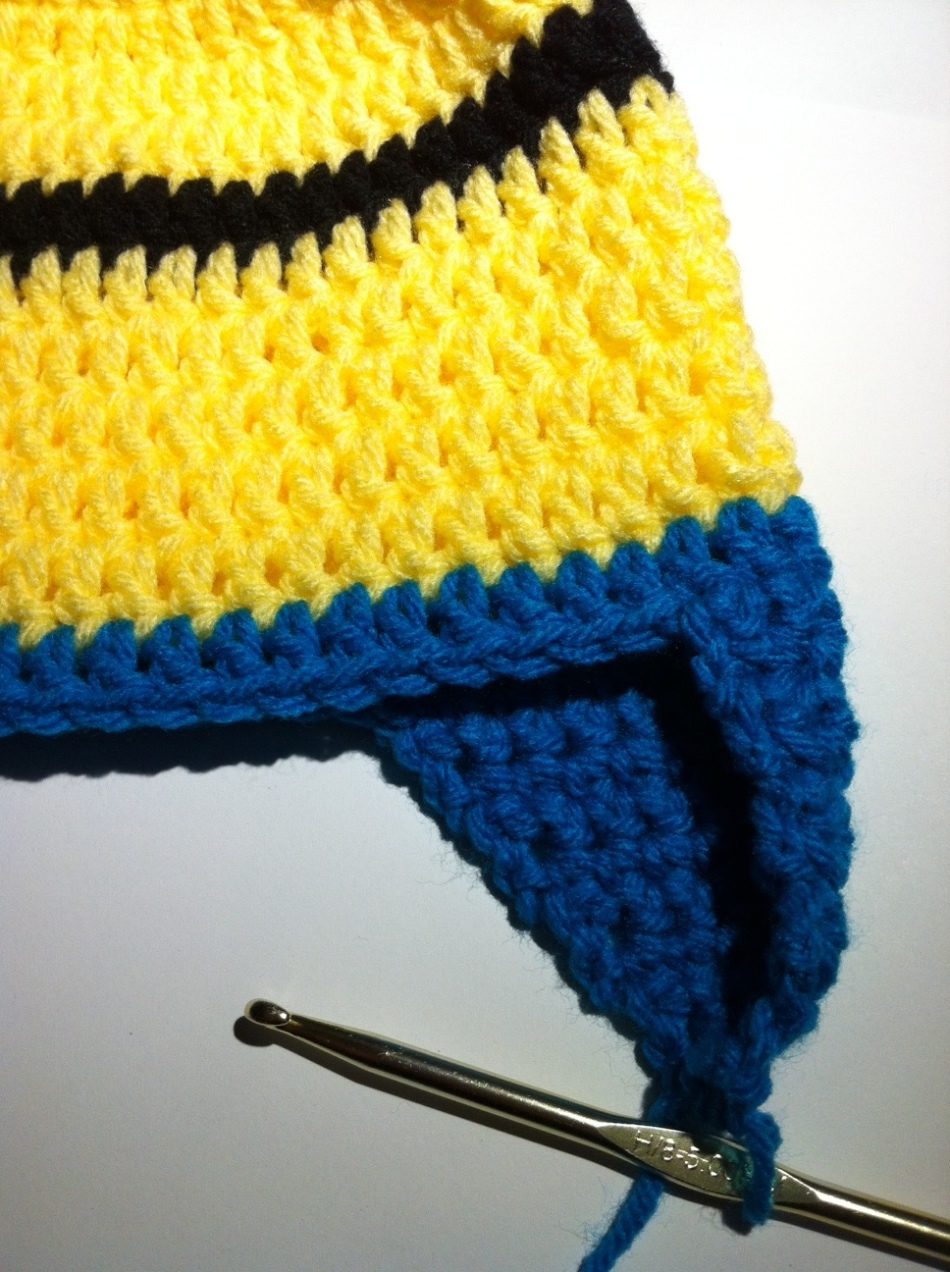 Crochet hat for a boy in spring and autumn: Step 26