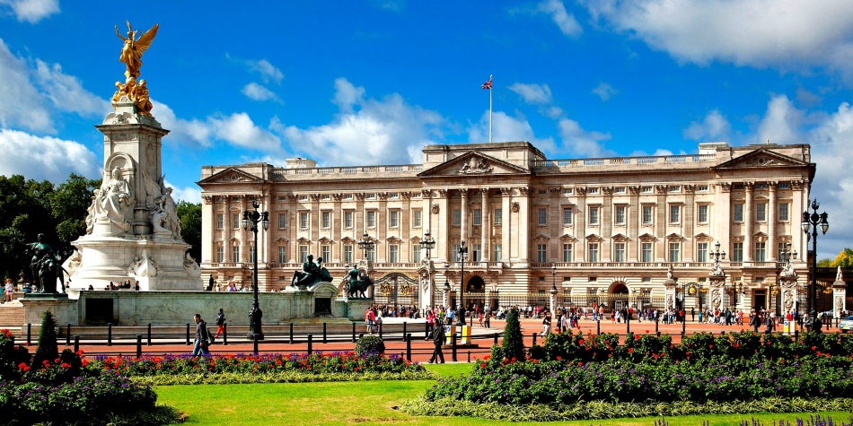 Buckingham Palace in London