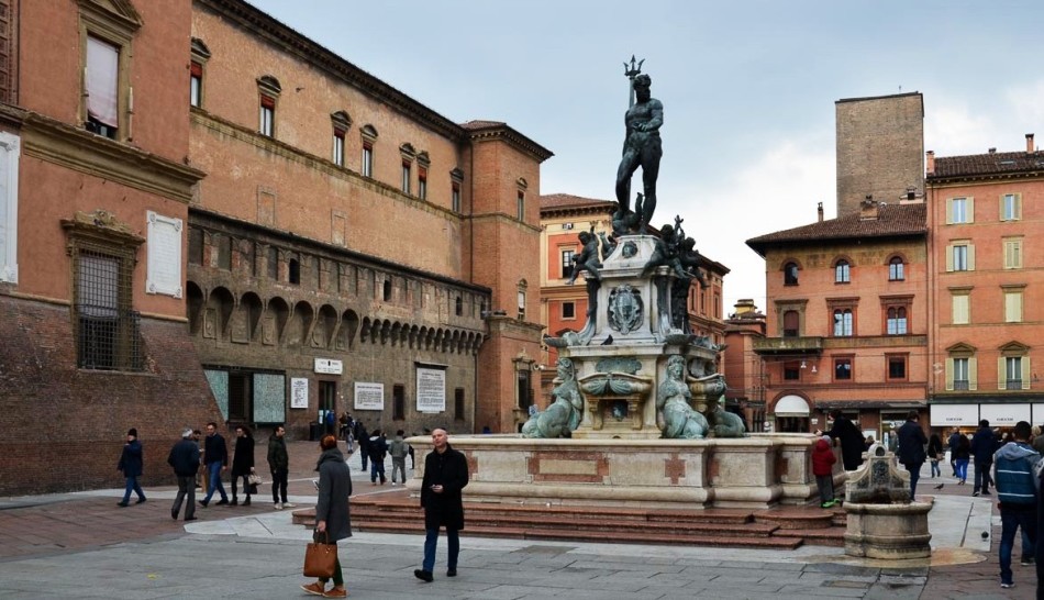 Fountain Neptunus, Bologna, Italia