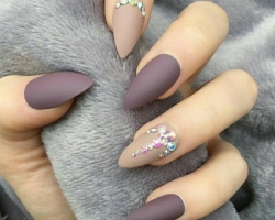 Koja je razlika između mat vrha i baršuna, satenskog, velura? Zašto mat vrh blistavi, otkotrlja ga? Matte Nails: Foto. Matte vrh za Aliexpress