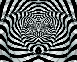 How to draw an optical illusion - a fraud of vision on paper with a pencil: 3d drawings with your own hands - a fraud of vision for beginners