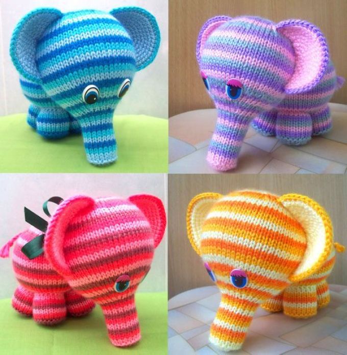 Rainbow elephant