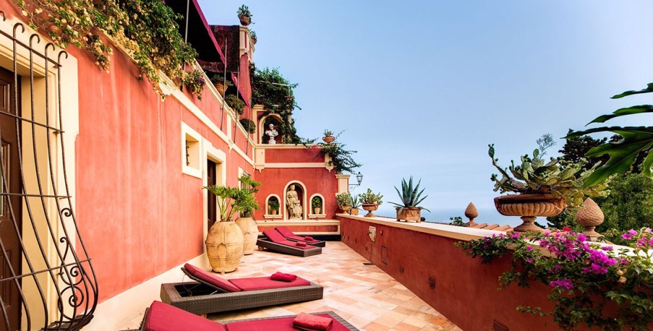 Villa v Positano, Neapolitan Riviera, Italija