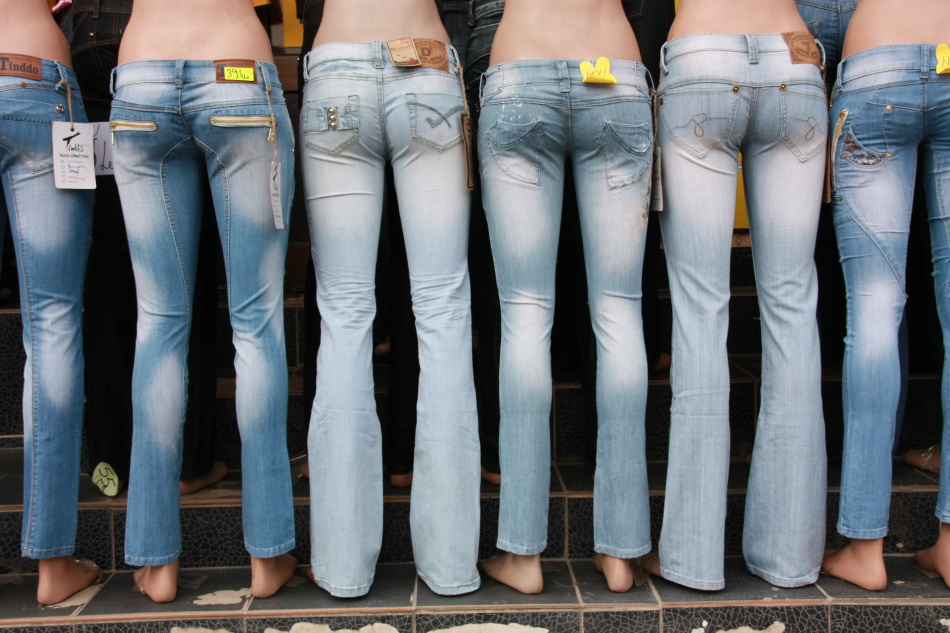 Окрашивание джинса