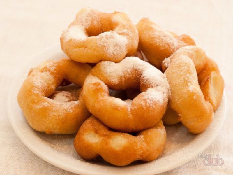Five -minute kefir donuts