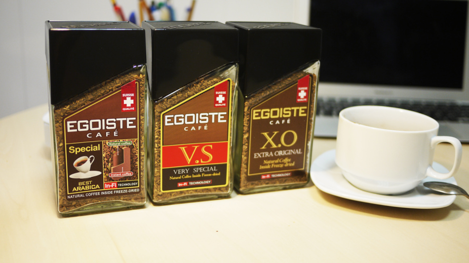 Рейтинг растворимого кофе: №1 egoiste