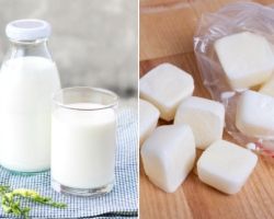 How to correctly and quickly defrost breast and cow's milk in a bag?