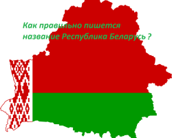 Kot se imenuje pravilno, je napisano - Belorusija ali Belorusija: Uradno ime Belorusije kot država