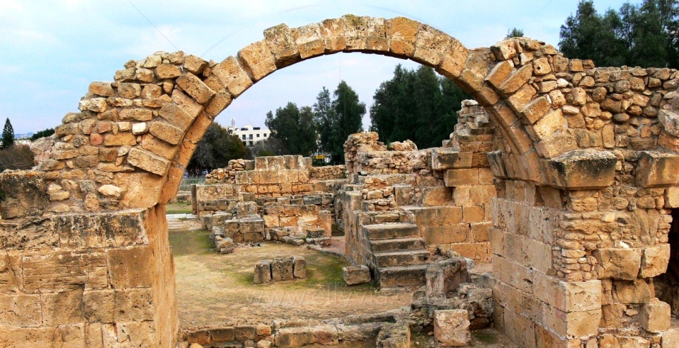 Archaeological park of Paphos, Cyprus