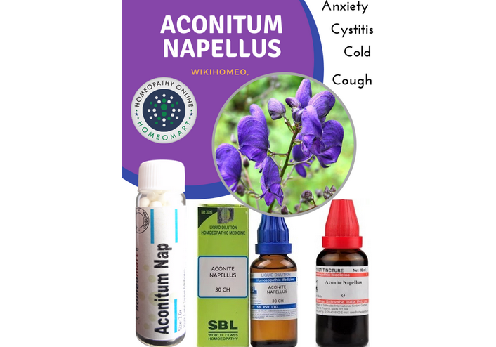 Aconitum napellus - homeopathy from bleeding from the nose