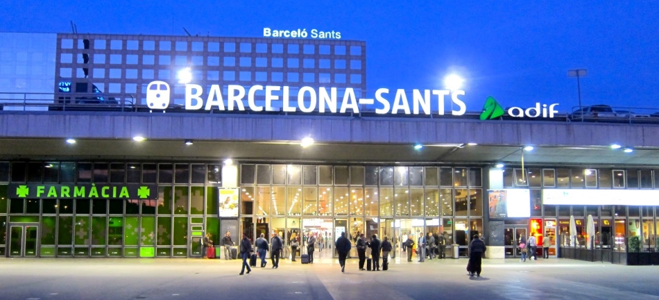 Barcelone Sants Station, Barcelone, Espagne