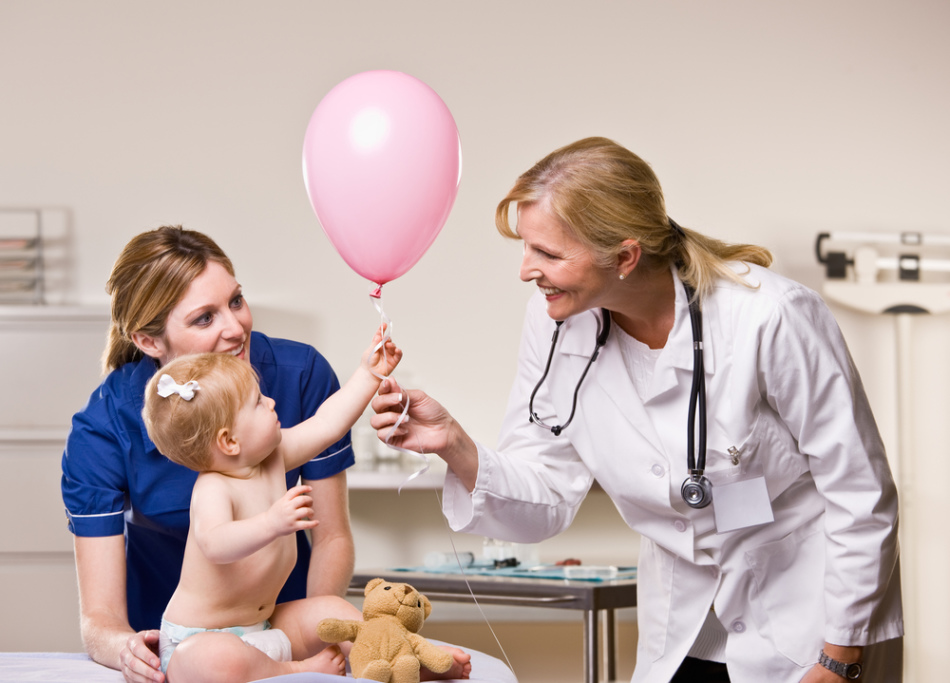 Los primeros niños necesitan control médico