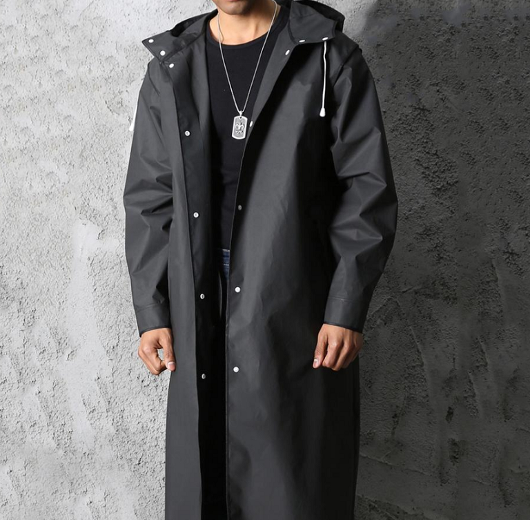 Long sports cloak for active pastime - Fashion 2022-2023