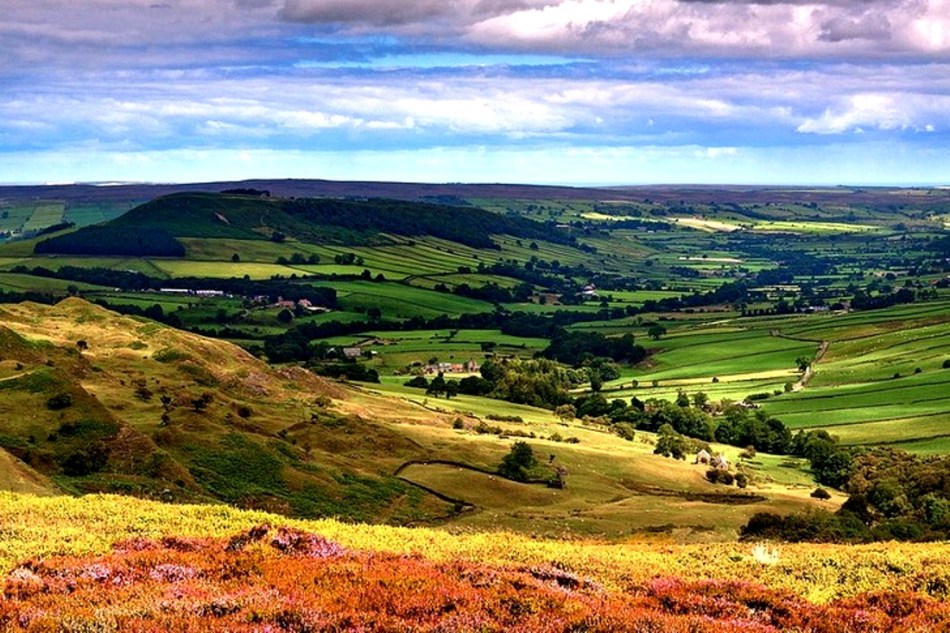 Lembah Taman Nasional Yorkshire