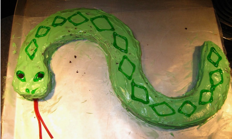 Идеи украшения торта в год змеи