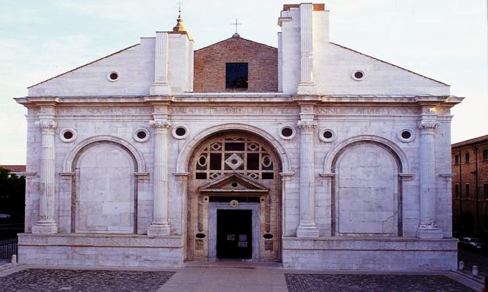 Temple de Malatesta, Rimini, Italie
