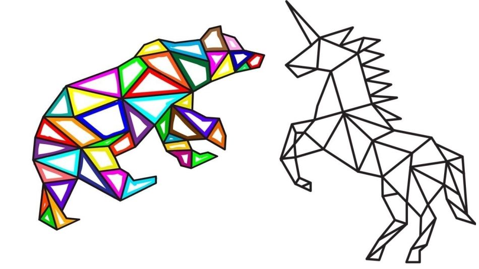 Šablone za 3D pisala živali - ideje, fotografije predlogov