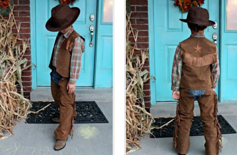 Инструкция по пошиву костюма ковбоя для мальчика. Делаем оригинальные элементы своими руками