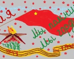Drawings on May 9 Victory Day for a competition for children. How to draw on May 9 a tank, a plane, a star, a clove, a dove?